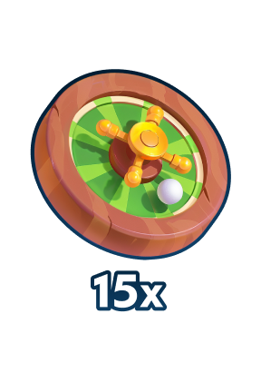 Make 15 Live Casino bets